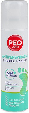 Peo antiperspirant na nohy | Péče o tělo - Přípravky na nohy Peo antiperspirant na nohy | Péče o tělo - Přípravky na nohy